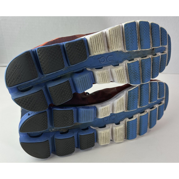 *Flawed On Running Cloudflow Shoes Rust/Pacific Men's Size 11 Running Sneakers - Picture 12 of 16